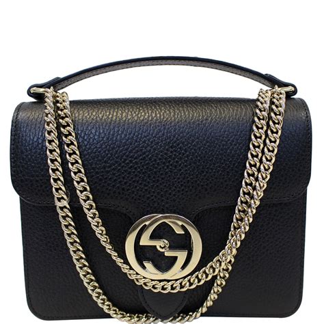 small gucci crossbody|Gucci small crossbody with chain.